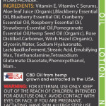 2500 Mg CBD Berries Lotion Pain Relieving 50 Ml