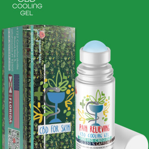 3000 Mg CBD Cooling Gel Pain Relieving 60 Ml