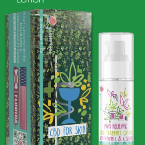 2500 Mg CBD TERPENES Lotion Pain Relieving 50 Ml
