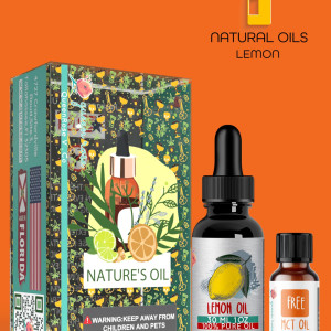 LEMON ESSENTIAL OIL  30 Ml  &  60 Ml
