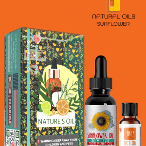 SUNFLOWER  ESSENTIAL  OIL 30 ML & 60 ML