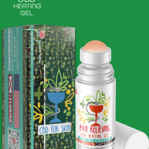 3000 Mg CBD Heating Gel Pain Relieving 60 Ml