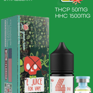 THCP (50 MG) + HHC (1500MG)  E JUICE FOR VAPE  30 ML