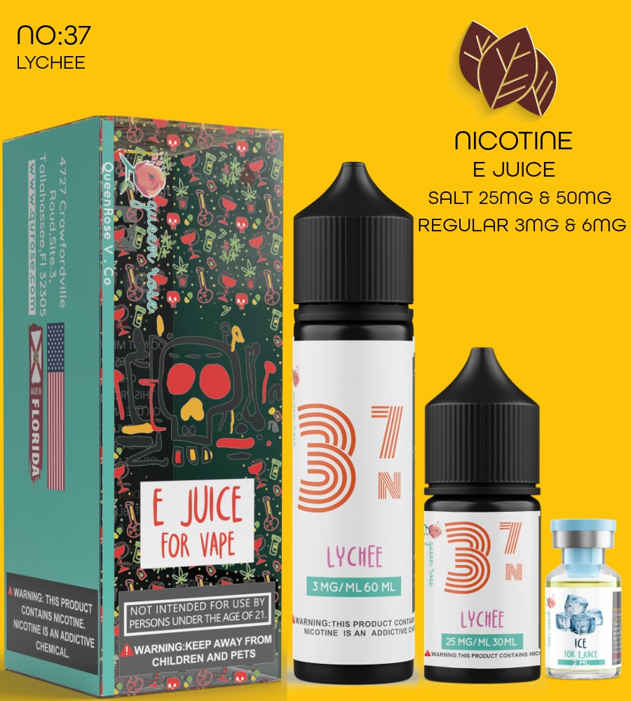 LYCHEE E JUICE FOR VAPE NO:37