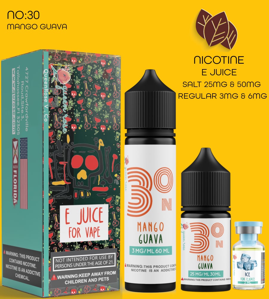 MANGO GUAVA E JUICE FOR VAPE NO:30