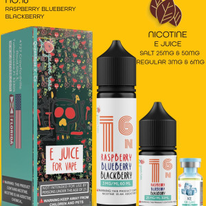 RASPBERRY BLUEBERRY BLACKBERRY E JUICE FOR VAPE NO:16
