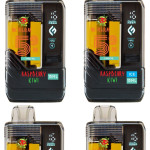 RASPBERRY KIWI  20000 PUFFS  VAPE NICOTINE REGULAR WITH ICE OR WITHOUT ICE   15 ML NO:59