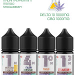 DELTA10 (1000 MG) + CBG  (1000 MG)   E JUICE FOR VAPE  30 ML