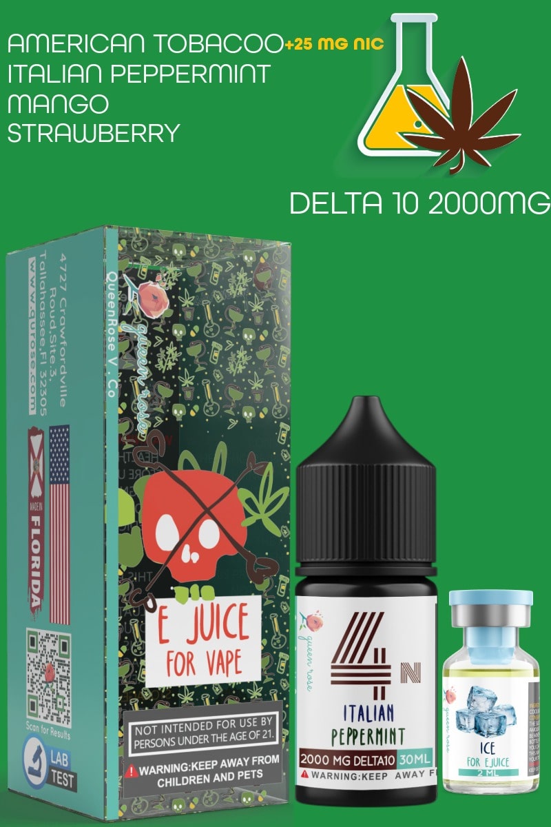 DELTA10 (2000 MG)  E JUICE FOR VAPE 30 ML