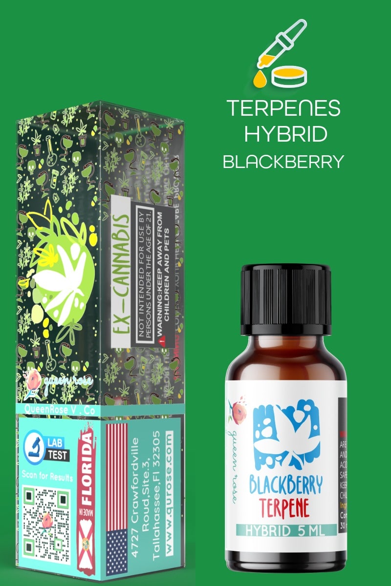 BLACKBERRY HYBRID NATURAL TERPENES ( READY FOR MIXING ) 5ML - 10 ML - 15ML