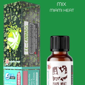 MIAMI HEAT MIX NATURAL TERPENES WITH LIVE RESIN ( READY FOR MIXING ) 5ML - 10 ML - 15ML