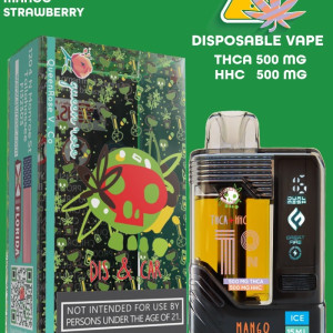 WATER-BASED VAPE THCA (500 MG) + HHC (500 MG)  20000 PUFFS WITH ICE OR WITHOUT ICE 15 ML